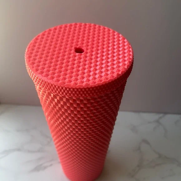 Starbucks Coral Textured Tumbler - Picture 3 of 3